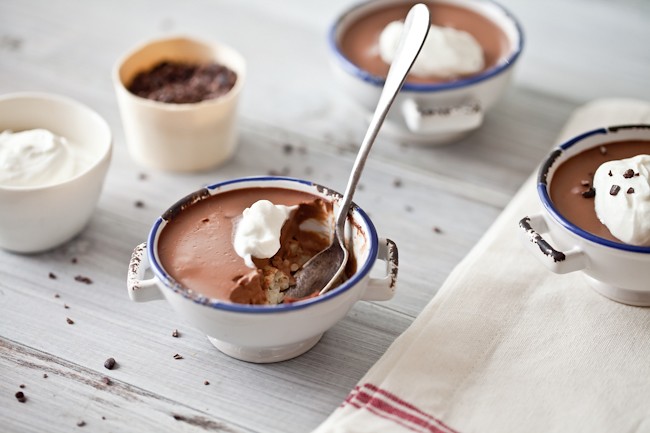 Rice Pudding & Chocolate Panna Cotta
