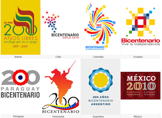 bicentenario logotipos