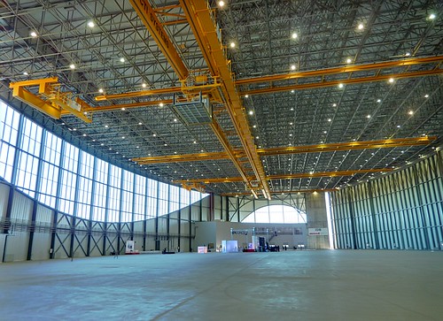 Interior del hangar