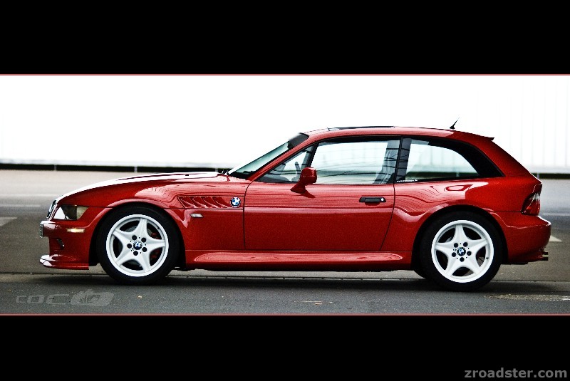 1999 Z3 Coupe Hellrot Red Black