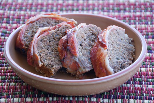 bacon wrapped meatloaf from book, Recipes Every Man Should Know