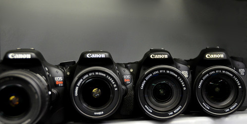 Canon Rebel T3i EOS 600D vs 60D vs 7D vs T2i