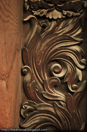 Nishi-Hongan-ji Temple 西本願寺 - Wood Carving