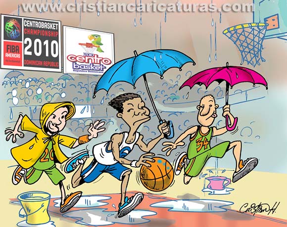 Caricatura centrobasket