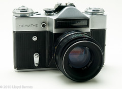 Zenit-E Russian (Soviet) 35mm SLR camera