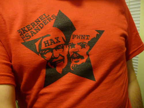 Team Kernel Sanders t-shirts