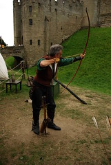 Archer at Warwick Castle