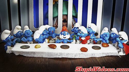 The Smurf Supper (Stupid Videos Logo Drop)
