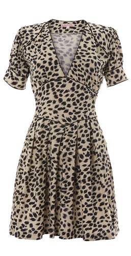 080 - Tea and Cake 50's Dress - Leopard Print