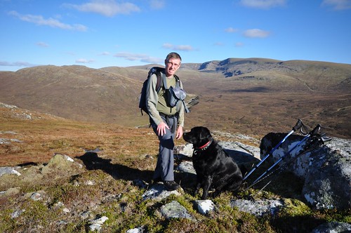 Me with Creag Meagaidh in the background