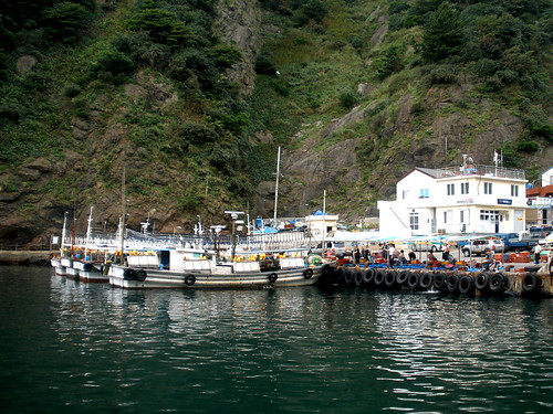 Harbor at Dodong-ri, Ulleungdo