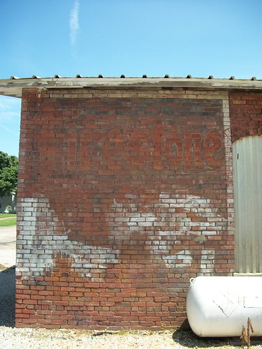 firestone tires ghost sign