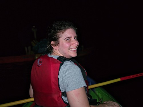 Jen kayaking