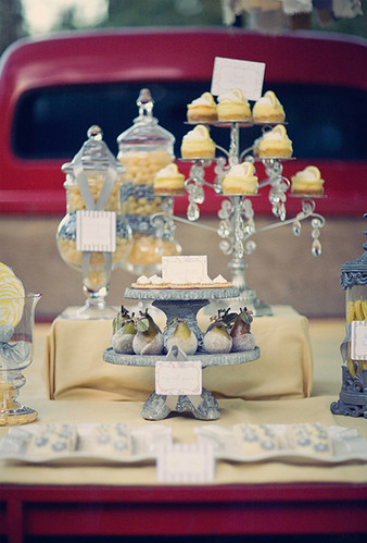 wedding dessert table ideas 2 The details really brings this concept 