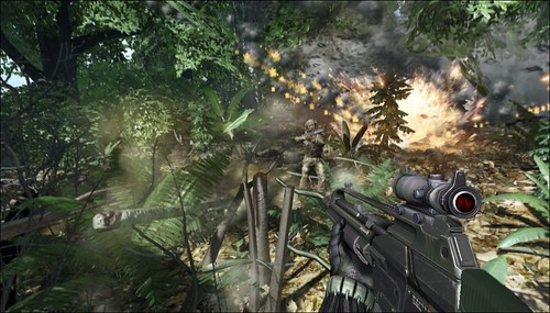 Crysis 2 multiplayer closed beta footage for Xbox 360 has been leaked on 