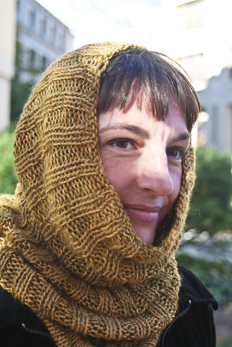 Annabella's cowl in Debbie Bliss Andes + Madeline Tosh Lace