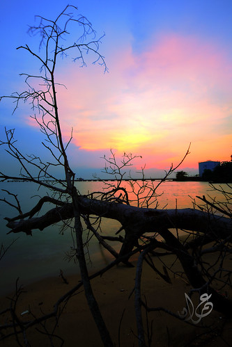 Sunset @ Pantai Kundur (Pantai Puteri), Malacca