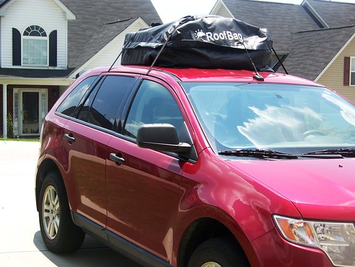100720 Beach Vacation 02 - car packed