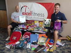 Excel Fitness School Supply Drive 2010