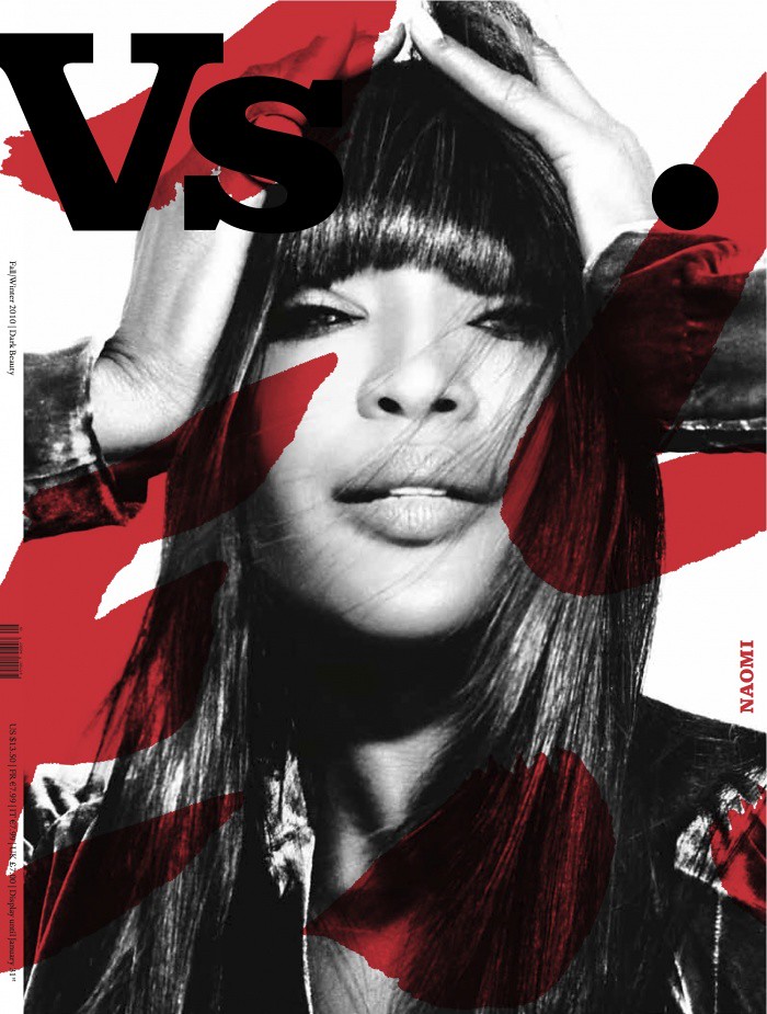 NaomiCampbell, Fashion, Cover, Ad, Campaign, Photography, red, black and white, glamorous