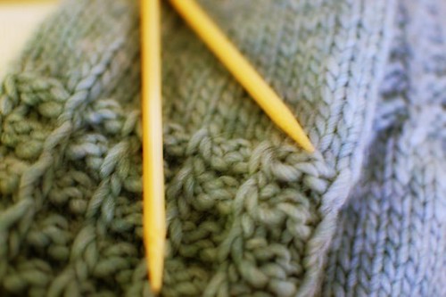 bday knitting