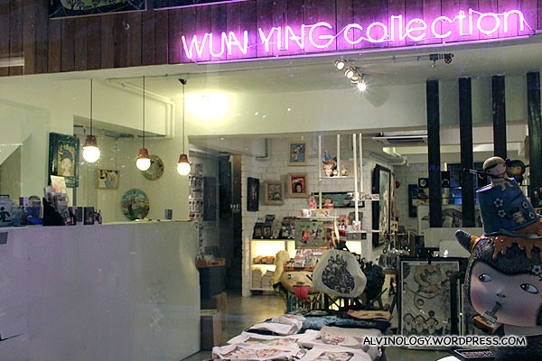 Hong Kong designer, Wuu Ying's shop - Rachel love her stuff, we bought quite a bit here