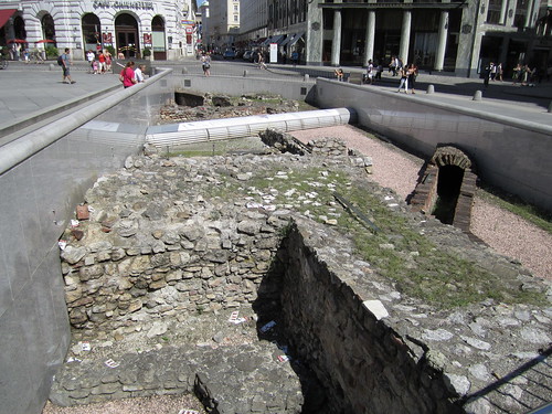 Streets roman ruins