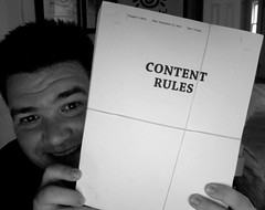 Page Proofs for Content Rules