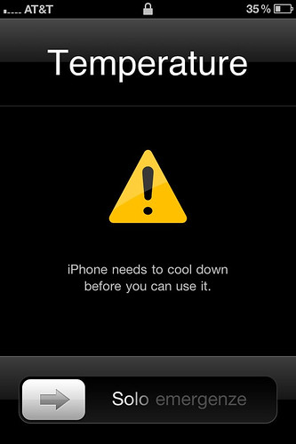 iPhone Heated Up