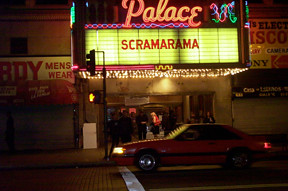 Palace Theatre marquee, Scramarama Festival, November 2001