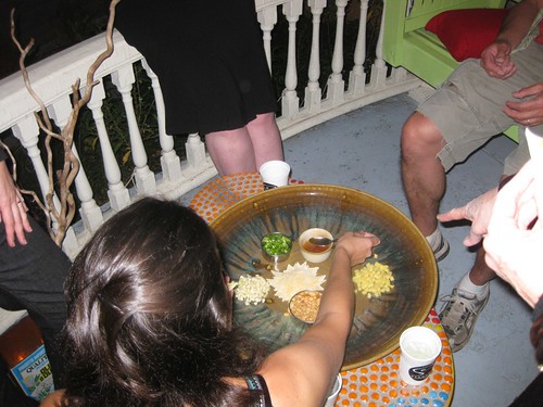 Thai poppers on the porch