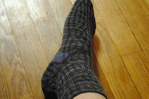 Nemsis from Knitty - Sock One
