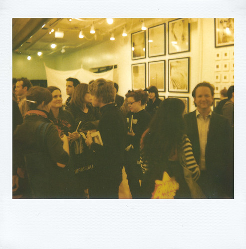 THE IMPOSSIBLE PROJECT NYC Party for Patrick Sansone's book "100 Polaroids."