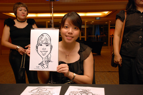 Caricature live sketching for Great Eastern D&D - 15