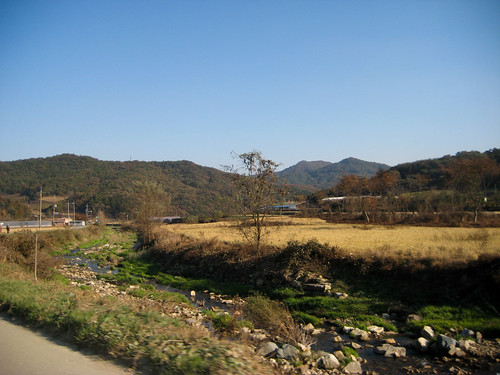 Fall hiking in Cheonan