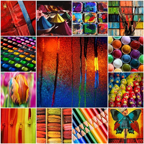 Great colors , all images are from Flickr friends