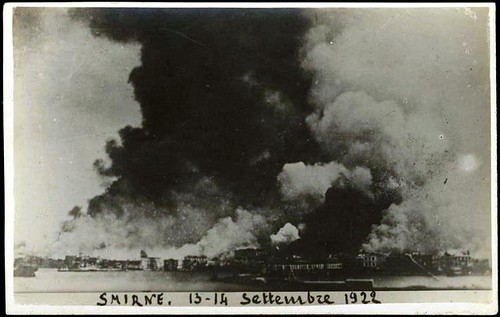 İzmir yanıyor. 13-14 Eylül 1922