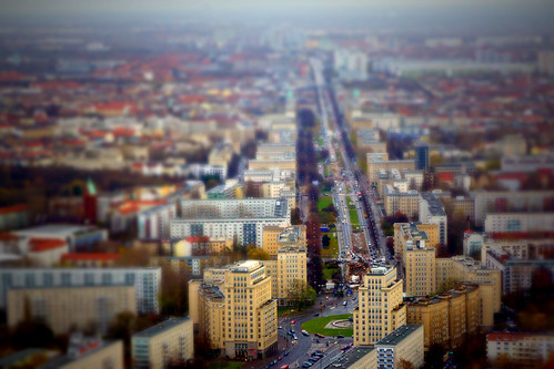 Berlin from above (Tiltshift)
