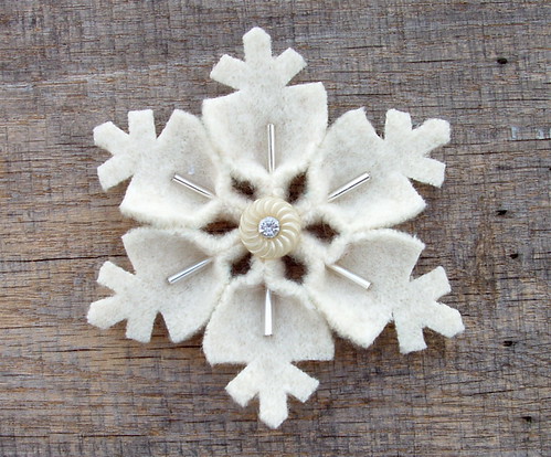 snowflake pin