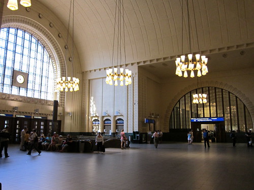 inside helsinki central station