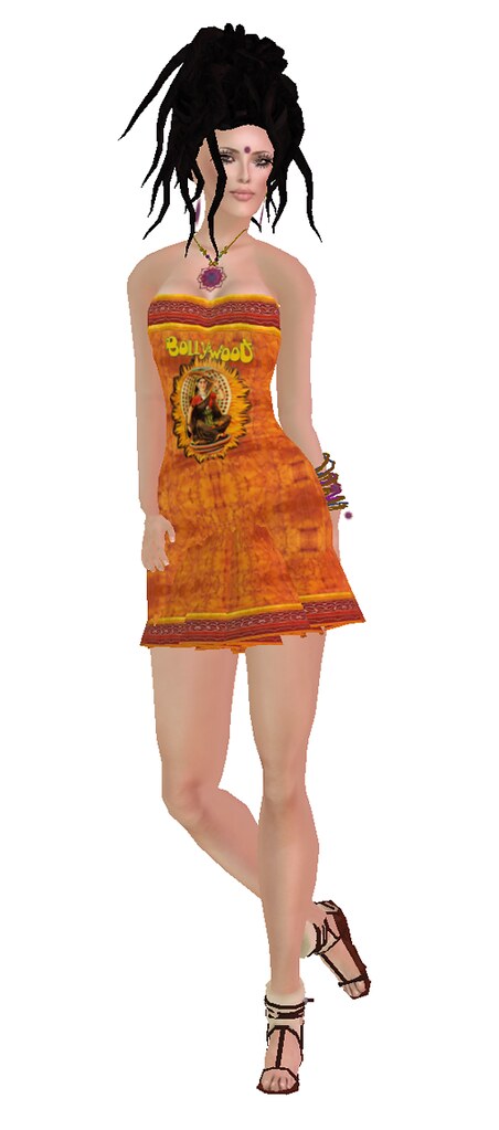 *Sari's* Gift Bollywood Dress OLD!+*Sari's* GIFT Happy Returns Dreads (folder with other colors!!