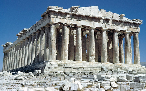  フリー写真素材, 建築・建造物, 遺跡, パルテノン神殿, ギリシャ共和国, 世界遺産,  