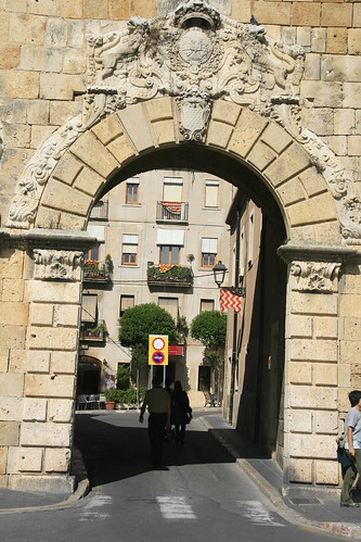 Entrada en el Passeig Sant Antoni