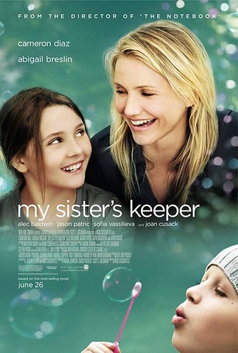 my sister's keeper, pguims, movie, review, adaptation, drama, Cameroon Diaz
