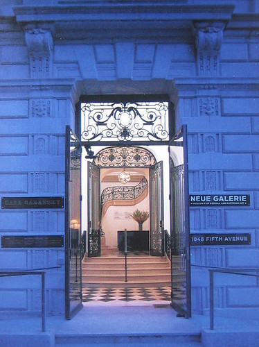 Entrance to Neue Galerie New York
