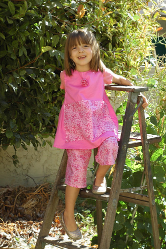 Carefree Clothes for Girls Apron and Pants