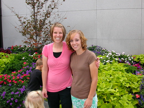 Oct 5 2010 Kristin Jaussi and Ruth Temple Square