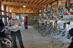 Montgomery St Bike Garage at PSU
