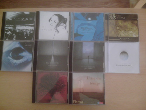 Collection d'albums de musique libre.