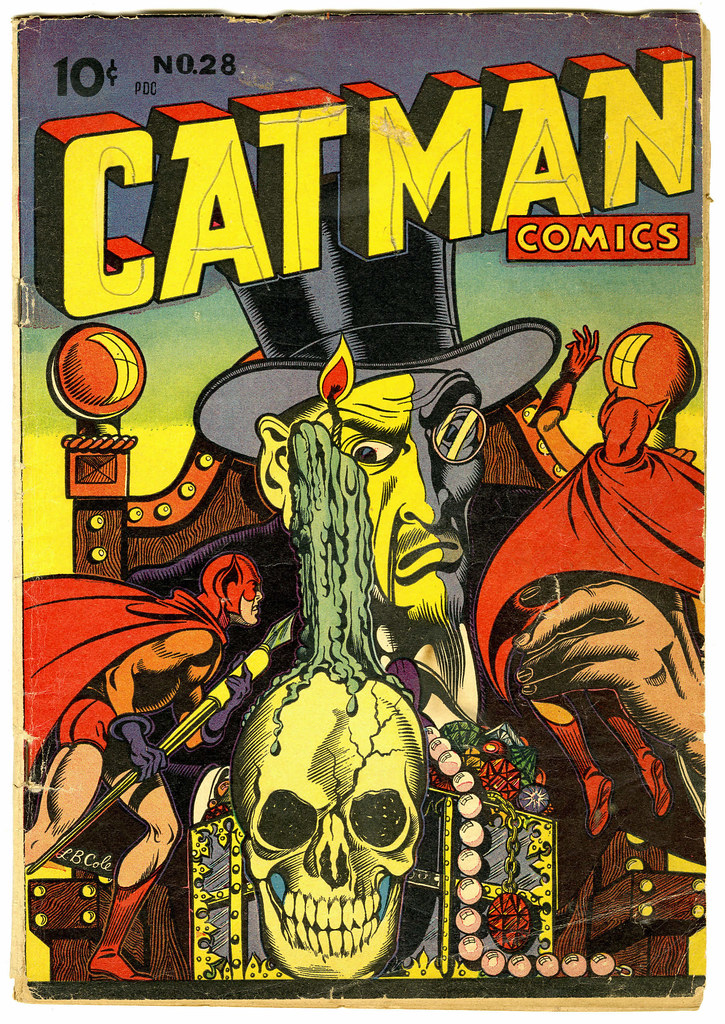 Catman Comics #28 (Holyoke Publications, 1945)